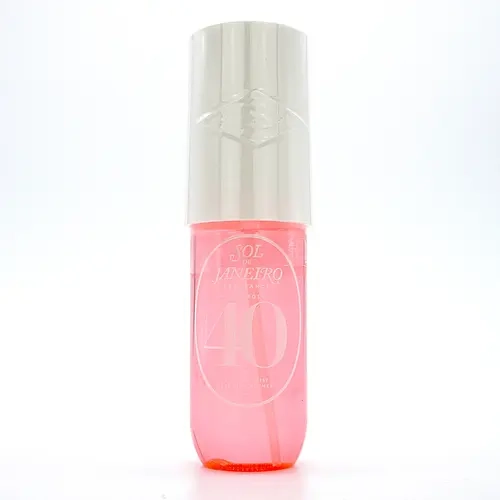 Sol de Janeiro Cheirosa '40 Hair & Body Fragrance Mist (90ml) - Single Item Unisex Elegant Spray, Floral Eau Perfume with Jasmine, Pink Dragon Fruit, Warm Vanilla Scents for Hair & Skin; Spray Liberally