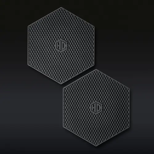 HexClad 2pc Silicone Trivet Set
