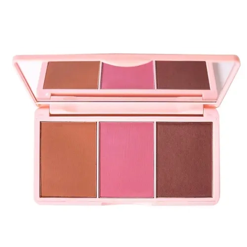 KimChi Chic Beauty Cheeky 3SOME Blush Trio Cosmetic Palette