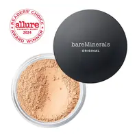 bareMinerals ORIGINAL Loose Powder Foundation SPF 15 - Hypoallergenic, Vegan Ingredients, Talc-Free Makeup Setting Powder for Sheer to Full Coverage