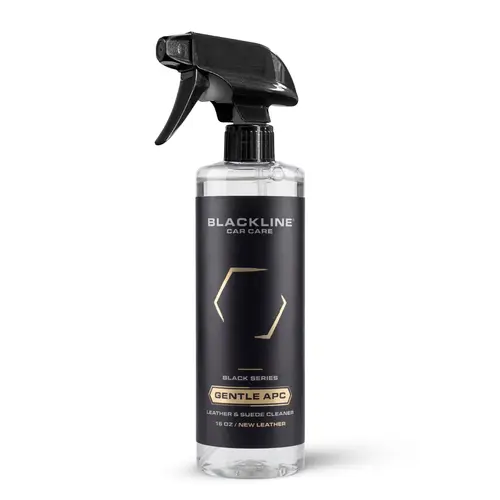BLACKLINE Gentle APC Automotive Interior Cleaner Spray Bottle - 16oz Leather Car Seat Cleaner, Suede-Safe Car Upholstery Cleaner, Luxurious Scent for Delicate Surfaces, Easy Daily Maintenance Cleaning