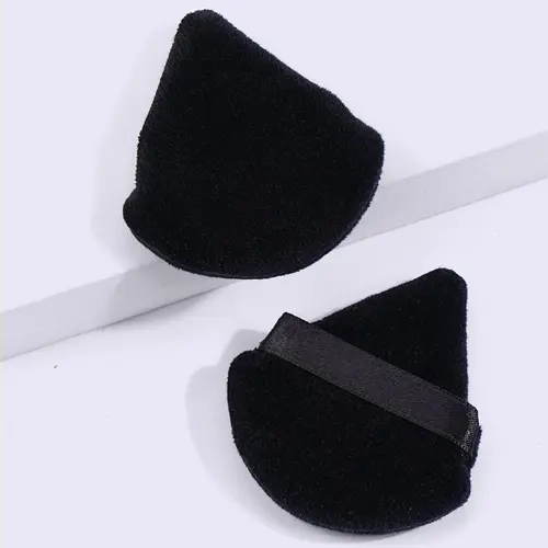 Triangle Powder Puff, Soft Makeup Sponge Puff, Face Detail Makeup Puff for Liquid Foundation, Powder, Cream, Blending & Facial Detailing Tool, Summer Makeup