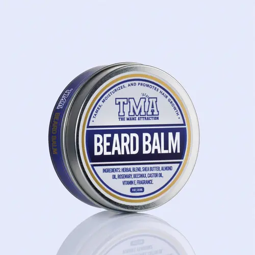 Beard Balm - Nourishing Herbal & Shea Blend for Hair Care, Moisturizing Hydrating Relief for Dryness & Itchiness
