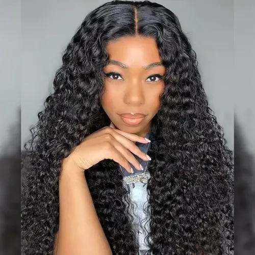 ISEE HAIR Water Wave 7x5 HD Lace Wear Go Human Hair Wig 9x6 M-Cap Glueless Human Hair Wig with Drawstring Cap Pre-Cut HD Lace Pre-Plucked Hairline Pre-Bleached Tiny Knots Fall Winter Hairstyles Everyday Wear Beginner Friendly #TikTokShopFallDealsForYou