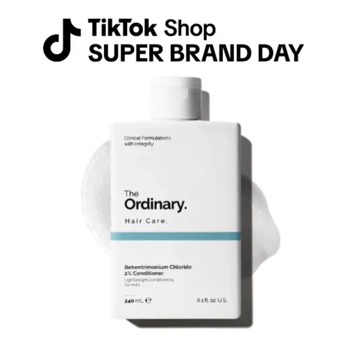 The Ordinary Behentrimonium Chloride 2% Conditioner, Lightweight Fragrance-Free Conditioner for All Hair Types, 8.1 Fl Oz