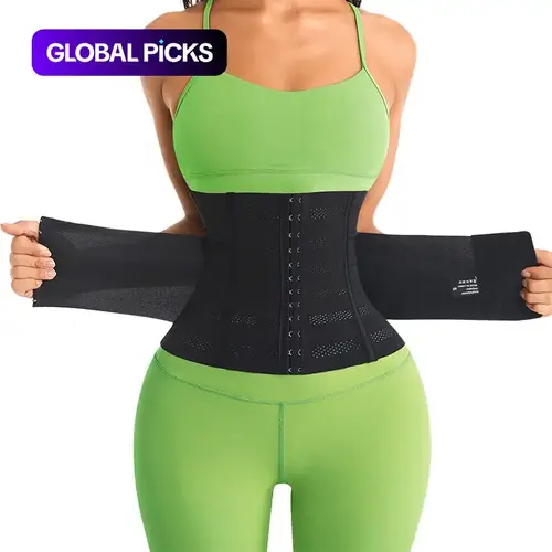 Sports Waist Trainer Belt, Waist Trimmer, Sweat Belt for Men and Women #GLOBAL PICKS