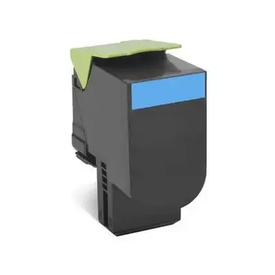 Lexmark 70C00CG TAA Return Program Toner Cartridge - Cyan