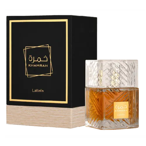 Khamrah EDP-100ml (3.4oz) by Lattafa - A Timeless Tale of Exquisite Aroma