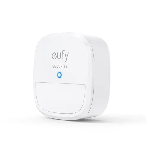 Eufy Wireless Indoor Security Motion Sensor - Spingtok Home Security System Accessory for Homeowners, 100° Coverage, 30 ft Range, 2-year Included Battery, Adjustable Sens., Remote & App Alerts On-Go, HomeBase Required, 24/7 Protection Option (Single Unit)