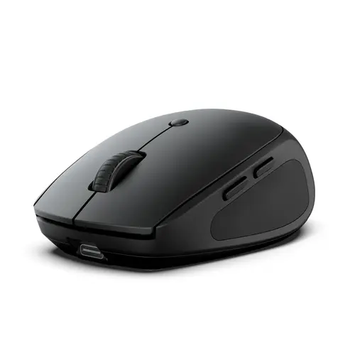 JLab GO Charge Wireless Mouse, Bluetooth/USB Wireless Dongle, Multi-Device Toggle, Portable, Ultra-Compact and Lightweight, Adjustable Tracking Laptop