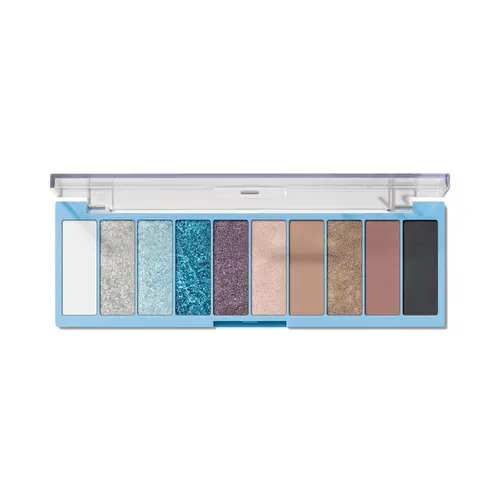 e.l.f. Perfect 10-Color Eyeshadow Palette, Ultra-Pigmented Matte & Shimmer Finishes, Smooth Application, 7 Color Palettes, Vegan & Cruelty-Free