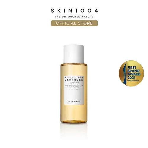 [SKIN1004 Official Shop] Centella Toning Toner 7.10 fl.oz, 210ml - Centella Extract Ampoule, Calming & Gentle Facial Toner for Sensitive Acne-Prone Skin