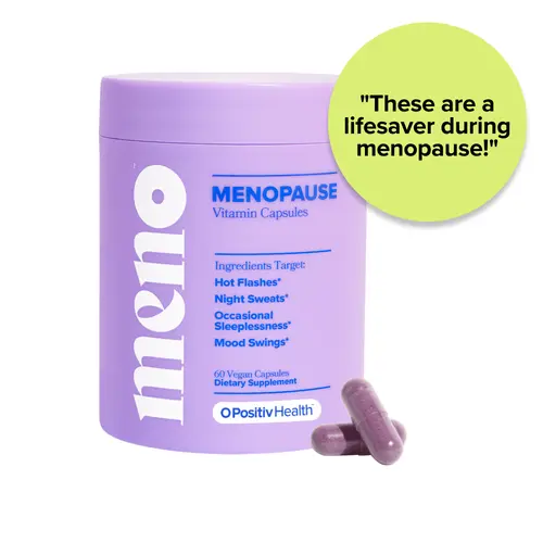 MENO Vitamins for Menopause, 30 Servings (Pack of 1) - Menopause Supplements for Women with Black Cohosh & Ashwagandha KSM-66 - Helps Alleviate Hot Flashes, Night Sweats, & Mood Swings