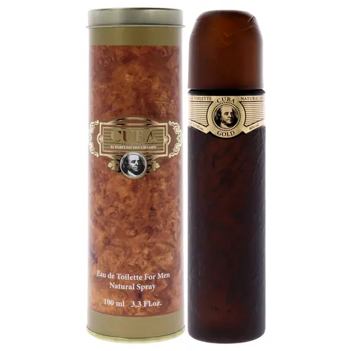 Cuba Gold by Cuba for Men - 3.3 oz EDT Spray,Gift For men, father's day gift