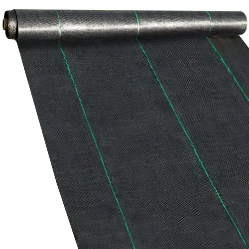 【DealsForYouDays】VEVOR Premium Heavy-Duty Woven Weed Barrier FabricHigh Permeability Garden Weed Control Fabric for Flower Beds & Geotextile Underlayment, Landscape Fabric