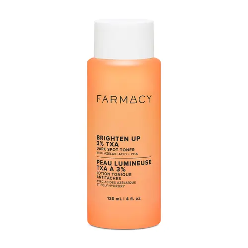 Farmacy Beauty Brighten Up 3% TXA Dark Spot Correcting Toner - Clinically Proven Dark Spot Remover, Gentle Daily Care Liquid with Azelaic Acid, Inulin, Fructose for Brightening, Evening Out Skin Tone & Texture