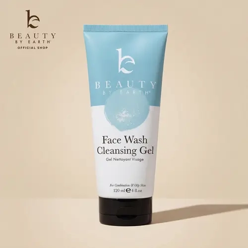 Beauty by Earth Face Wash Cleaning Gel - Super Fruits & Sea Kelp for Facial Cleansing Radiant Skin Nourishing Comfort Skincare Made in USA Daily Cleanser
