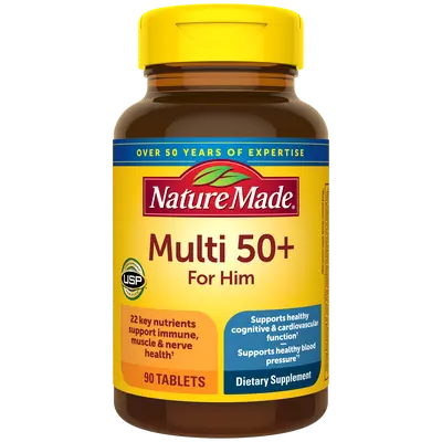 Men's Multivitamin 50+ Tablets