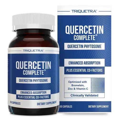 Quercetin Complete with 50X Higher Absorption, Clinically Proven & Patented Quercefit – Most Effective Form of Quercetin – Enhanced Zinc & Vitamin C