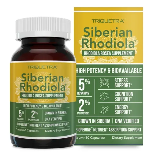 Siberian Rhodiola (Rhodiola Rosea Extract) Healthcare Fitness