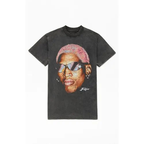RODMAN BRAND Men's Chroma Shades Oversized T-Shirt - Multicolor