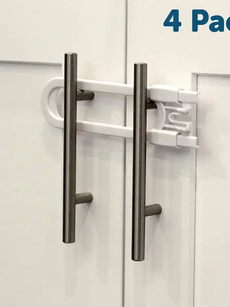 Jool's Sliding Cabinet Locks for Child and Pet Proofing