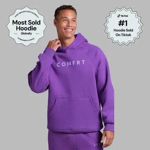 Comfrt | Tranquil Hoodie | Soft Oversized Slightly Weighted Hoodie For Stress & Anxiety