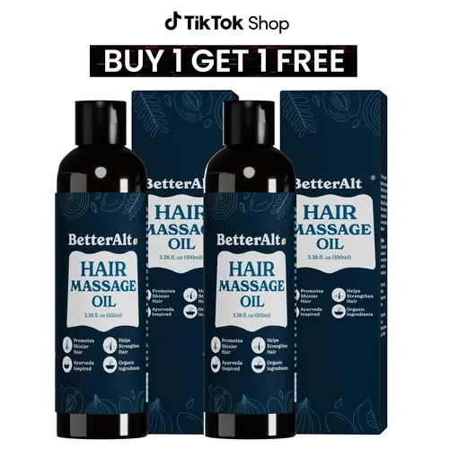 BetterAlt Hair Growth Oil | Rosemary Infused Pure Essential Oils | Ayurvedic Scalp Stimulator