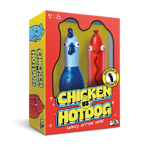 Chicken vs Hotdog - The Ultimate Party Challenge Game for Kids & Families | Big Potato Games Family Fun Game Board Games For Family Night