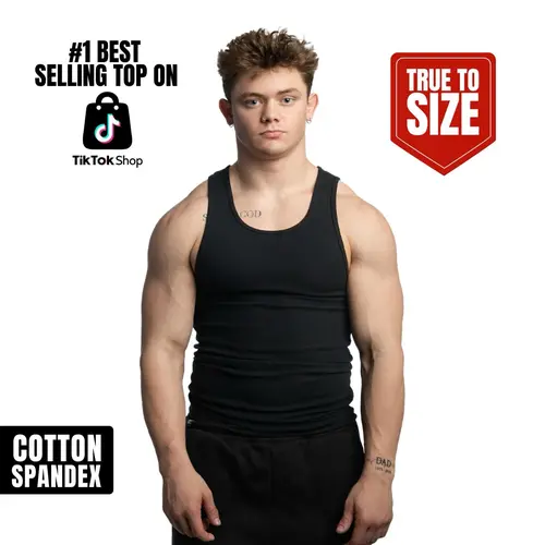 EKKO Beaters Tank Top - True To Size | 370+ GSM | Cotton and Spandex Athletic Workout Clothing