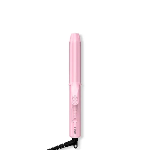 Farery 1-Inch Portable Curling Iron for Adults - Mini Travel-Size Hair Curler, 3 Adjustable Temperature Settings, Low Heat Start Option, 100v-240v Dual Voltage, Keratin & Argan Oil Infused, US Plug, Storage Bag Included