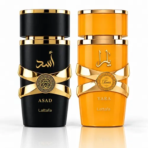 ASAD + YARA TOUS --- by Lattafa perfumes (3.4oz each)