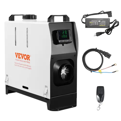【toolupgrade】 VEVOR Diesel Heater, All in One Diesel Air Heater, Bluetooth APP Control, Remote Control and Display Screen, Fast Heating Vertical Portable Diesel Heater for Vehicles, Garage