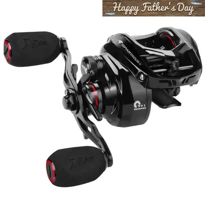 【Summer Wins】KastKing Spartacus II | Reel Only or Fishing Combo | 6oz Ultralight Baitcaster, 17.6LB Carbon Fiber Drag, 7.2:1 Gear Ratio