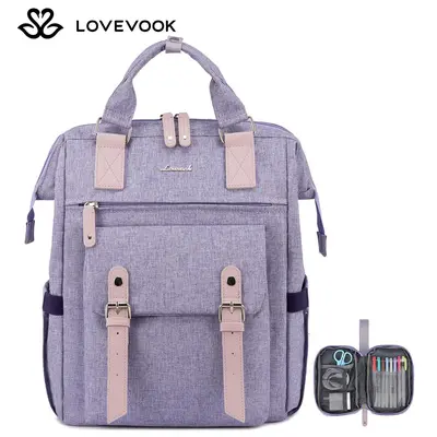LOVEVOOK Laptop Backpack ,College Backpack with Anti-Theft Pocket,Stylish Work Bag for Teacher, Nurse, Travel,TikTokShopSpringStatements