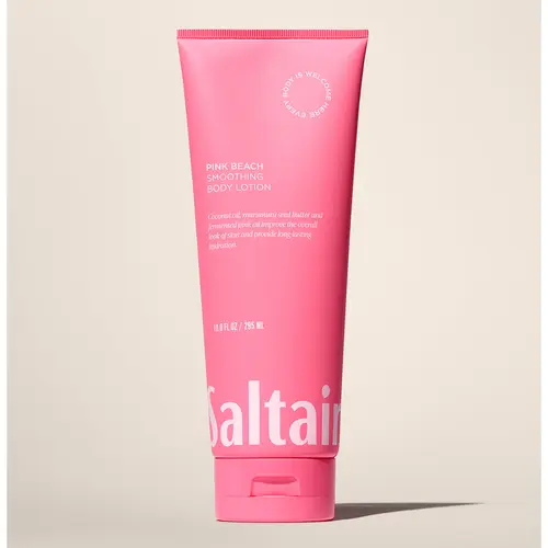 Saltair Pink Beach Body Lotion – Nourishing Lotion with Coconut Oil, Murumuru Seed Butter & Allantoin – Long-lasting Hydration  – 10 fl oz