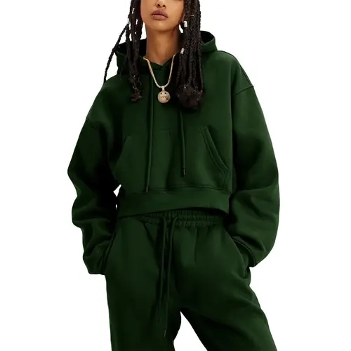 UANEO Unisex Casual Oversized 2-Piece Sweatsuit Set Hoodie Sweatshirt & Jogger Pants Lounge Tracksuit #TikTokShopBacktoSchool