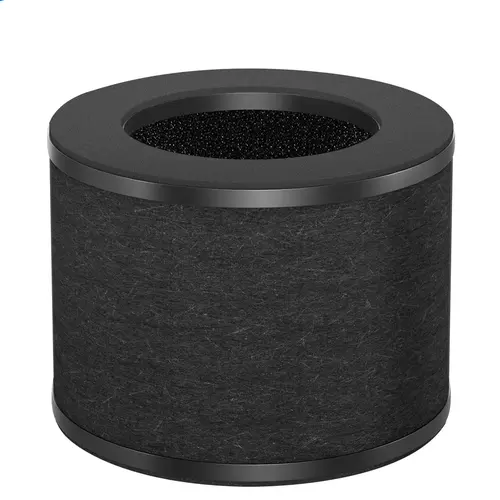 ToLife TZ-K1 Air Purifier Replacement Filter, MK01 MK06 Air Purifiers, 3-in-1 H13 HEPA Filter Replacement for Smoke Pollen Dander, Black
