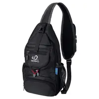 WATERFLY Packable Sling Backpack, Small Crossbody Bag for Men and Women, Lightweight Personal Item Travel Bag for Hiking