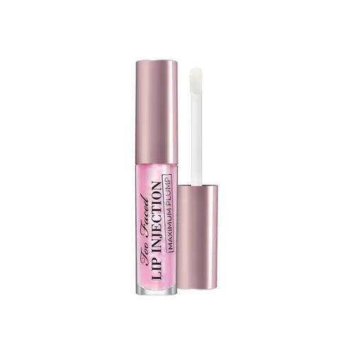 Too Faced Travel Size Lip Injection Maximum Plump Extra Strength Lip Gloss | Instant Plump, Lasting Fullness, Extreme Hydration | Increases Lip Volume, Nourishes and Conditions