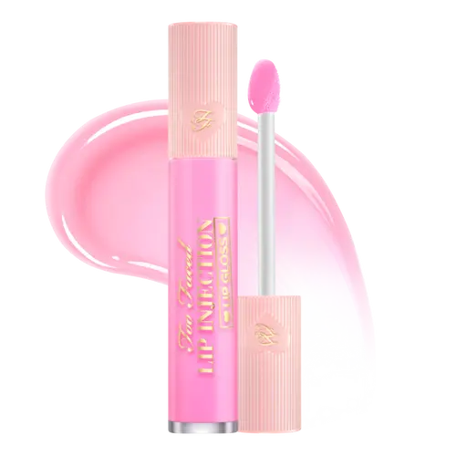 Too Faced Lip Injection Lip Plumper Gloss | Cooling, Instant Plump, High-Shine Formula | No Burning Sensation Plumping Power