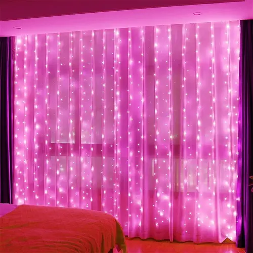 LED String Light, 300LEDs USB Powered Fairy Tale Light with 8 Lighting Modes, LED String Hanging Light with Remote Control for Indoor Outdoor Wedding Party