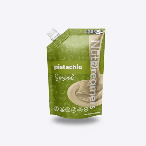 Premium Pistachio Nut Butter Spread (Pistachio Spread) - Keto-Friendly, Gluten-Free, Peanut-Free, Vegan, No Palm Oil, Avocado Oil, Natural Vanilla Flavor, Erythritol, No Added Sugar Pantry Snack, Fruit Topping, Premium Spread