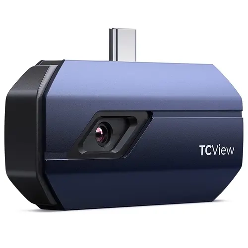 TOPDON TC001 Thermal Camera for Android, 256x192 IR High Resolution, Thermal Imaging Camera, Thermal Imager - Optimized Temperature Accuracy, Works for Smartphones and Tablets & PC(not for iOS)