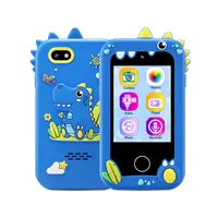 KOKODI Portable Kids Touchscreen Toy Phone - Lithium-Powered, No Calling/No Internet, 26 Built-In Apps, Dual Cameras, Music Player, Stories, Educational Video Games - Travel Toy, Boy Gifts for Toddlers