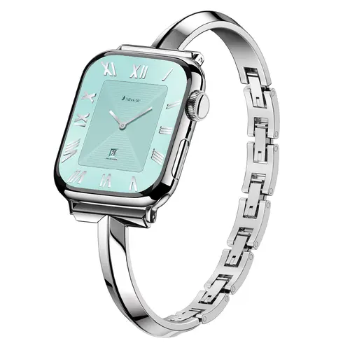 MISSAIR 316L Stainless Steel Band & Bracelet Set for Women, Elegant Jewelry-Style Watch Strap Set Compatible with Apple Watch Series 1–12, SE & Ultra, 38mm–49mm