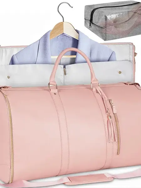 Lefame Travel Duffle Bag with Garment & Shoe Compartment, Waterproof & Breathable, TSA-Approved, 57L Capacity, Ideal for Weekender, Gym, Hospital, Holiday Travel Space Saving Bag Removable Bags hospital bag for mom, #SummerVibes,vacationoutfits,beachoutfi
