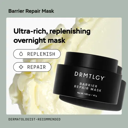 DRMTLGY Barrier Repair Mask 1.65oz with Ceramides, Oat Extract, and Chamomile