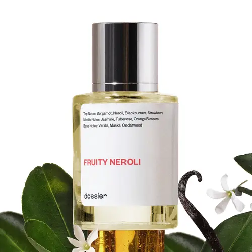 Fruity Neroli, Dossier Perfumes, Women's Perfume, 50ml, Bergamot, Neroli, Strawberry, Jasmine, Vanilla, Musk, Cedarwood
