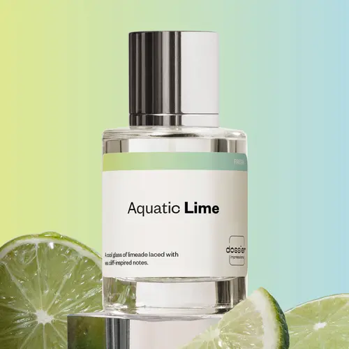 Aquatic Lime, Dossier, Men Perfume, Eau de Parfum, 50ml, Bergamot, Lime, Watermelon, Marine Notes, Jasmine, Cedarwood, Vetiver